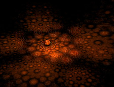 Imaginatory fractal abstract background Image