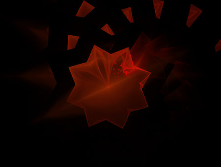 Imaginatory fractal abstract background Imageの写真素材