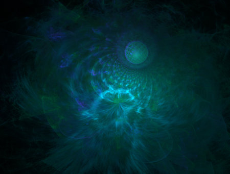 Imaginatory fractal abstract background Imageの写真素材