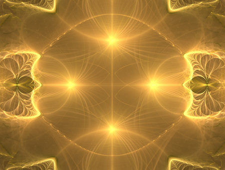 Imaginatory fractal abstract background Imageの写真素材