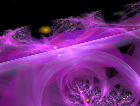 Imaginatory fractal abstract background Imageの写真素材