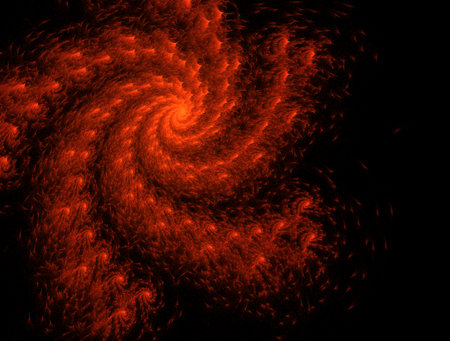 Imaginatory fractal abstract background Imageの写真素材