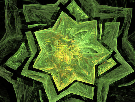 Imaginatory fractal abstract background Imageの写真素材