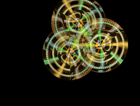 Imaginatory fractal abstract background Image