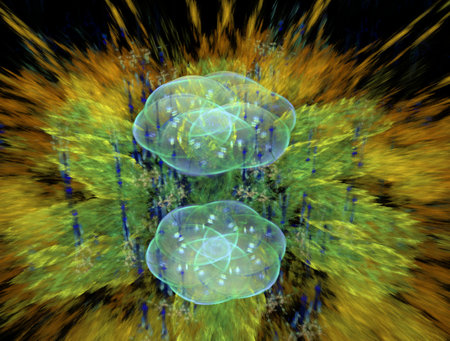 Imaginatory fractal abstract background Image