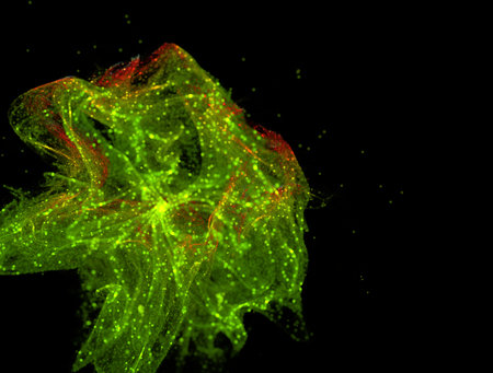 Imaginatory fractal abstract background Imageの写真素材