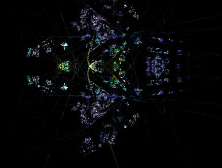 Imaginatory fractal abstract background Image