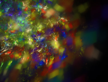 Imaginatory fractal abstract background Imageの写真素材
