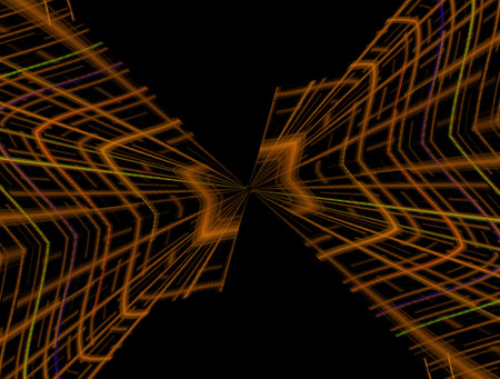 Imaginatory fractal abstract background Image