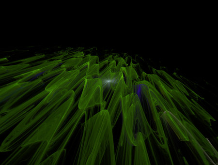 Imaginatory fractal abstract background Imageの写真素材