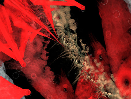 Imaginatory fractal abstract background Image