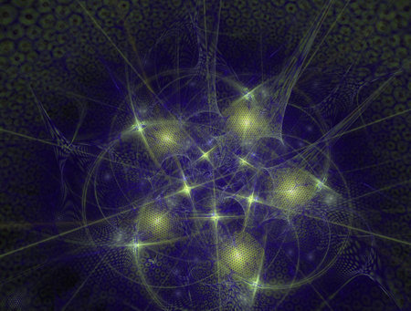 Imaginatory fractal abstract background Image