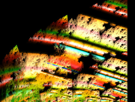 Imaginatory fractal abstract background Imageの写真素材