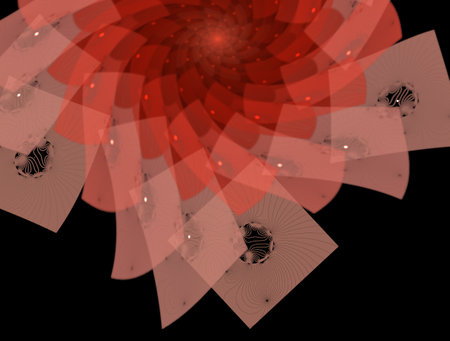 Imaginatory fractal abstract background Imageの写真素材
