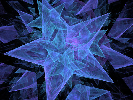 Imaginatory fractal abstract background Imageの写真素材
