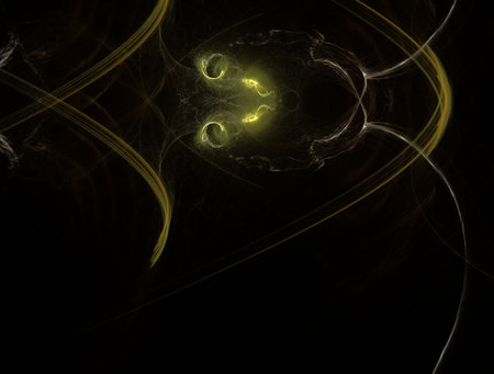 Imaginatory fractal abstract background Imageの写真素材