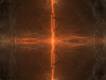 Imaginatory fractal abstract background Imageの写真素材