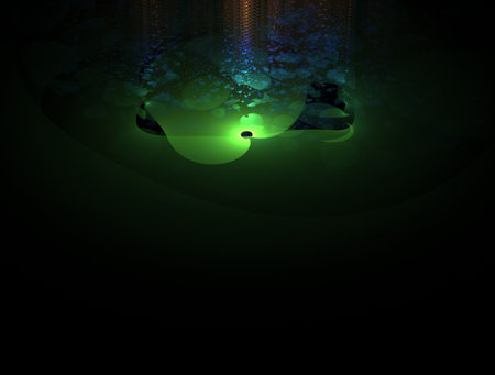 Imaginatory fractal abstract background Imageの写真素材