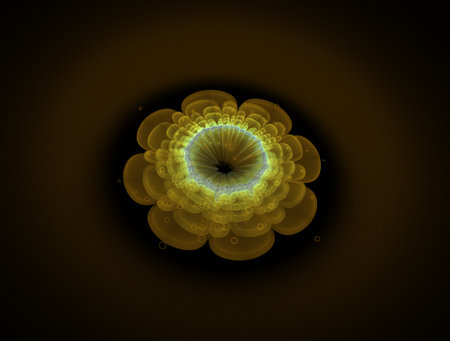 Imaginatory fractal abstract background Imageの写真素材