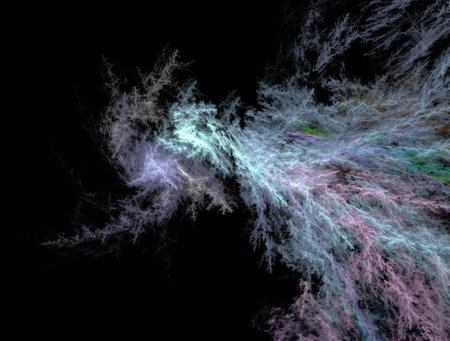 Imaginatory fractal abstract background Imageの写真素材