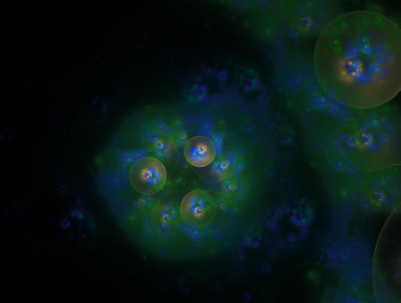 Imaginatory fractal abstract background Image