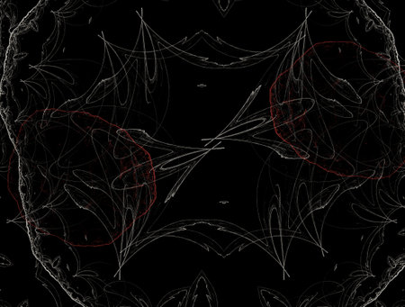 Imaginatory fractal abstract background Imageの写真素材