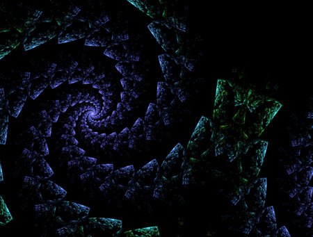 Imaginatory fractal abstract background Imageの写真素材