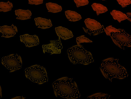 Imaginatory fractal abstract background Imageの写真素材