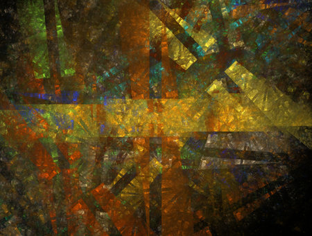 Imaginatory fractal abstract background Imageの写真素材