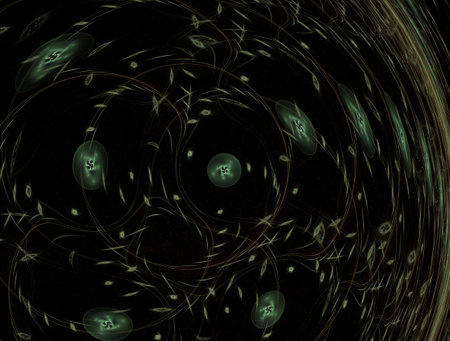Imaginatory fractal abstract background Image