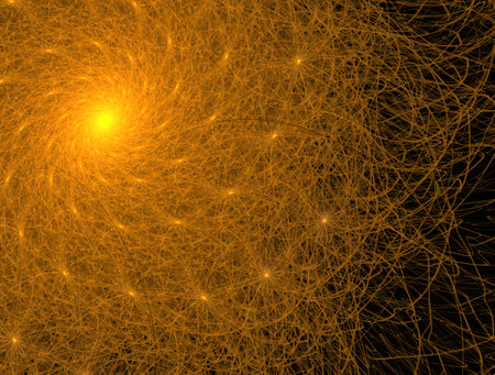 Imaginatory fractal abstract background Imageの写真素材
