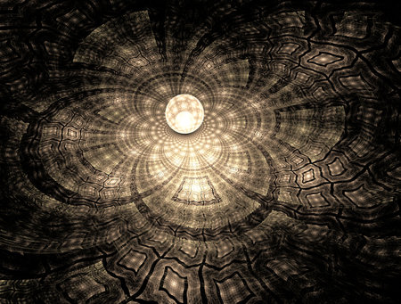 Imaginatory fractal abstract background Imageの写真素材