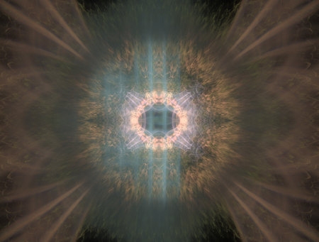 Imaginatory fractal abstract background Image