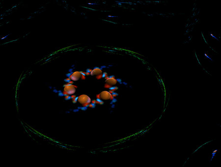 Imaginatory fractal abstract background Image