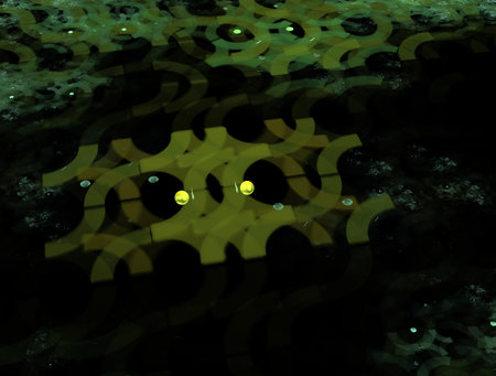 Imaginatory fractal abstract background Image