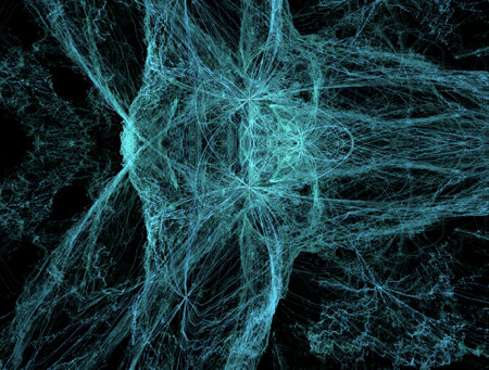 Imaginatory fractal abstract background Image