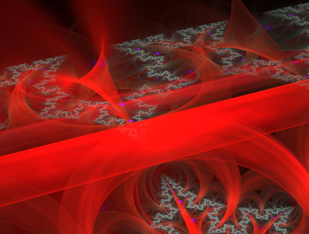 Imaginatory fractal abstract background Imageの写真素材