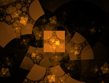 Imaginatory fractal abstract background Imageの写真素材
