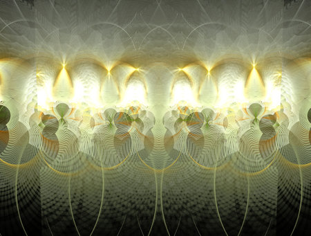 Imaginatory fractal abstract background Imageの写真素材