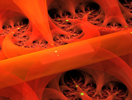 Imaginatory fractal abstract background Imageの写真素材