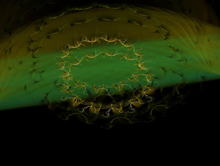 Imaginatory fractal abstract background Imageの写真素材