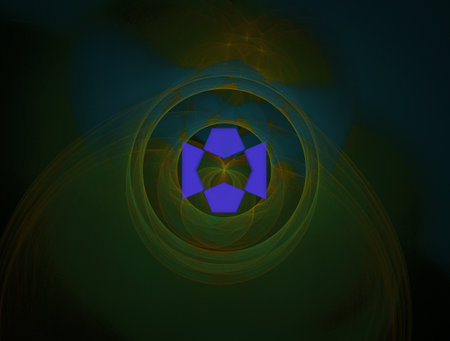 Imaginatory fractal abstract background Imageの写真素材