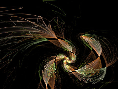 Imaginatory fractal abstract background Image