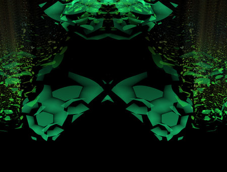 Imaginatory fractal abstract background Imageの写真素材