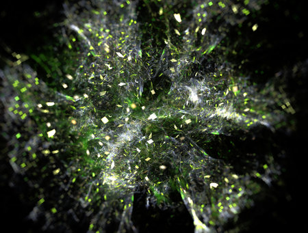 Imaginatory fractal abstract background Imageの写真素材