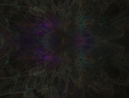 Imaginatory fractal abstract background Imageの写真素材