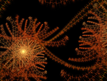 Imaginatory fractal abstract background Image