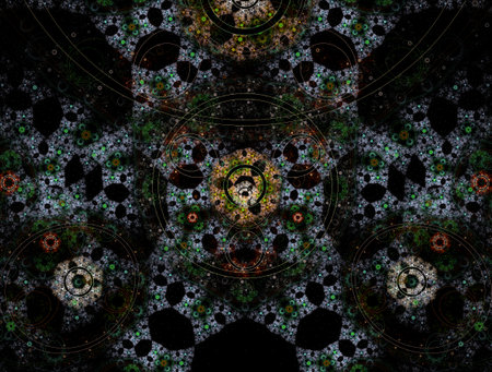Imaginatory fractal abstract background Image