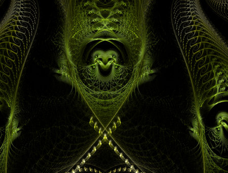 Imaginatory fractal abstract background Image