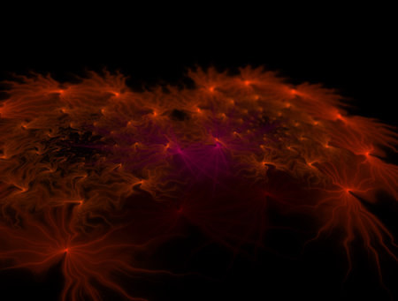Imaginatory fractal abstract background Image